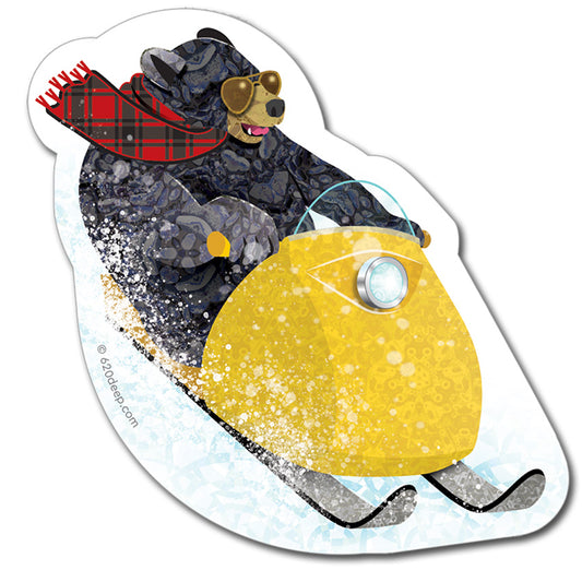 Snowmobile Bear